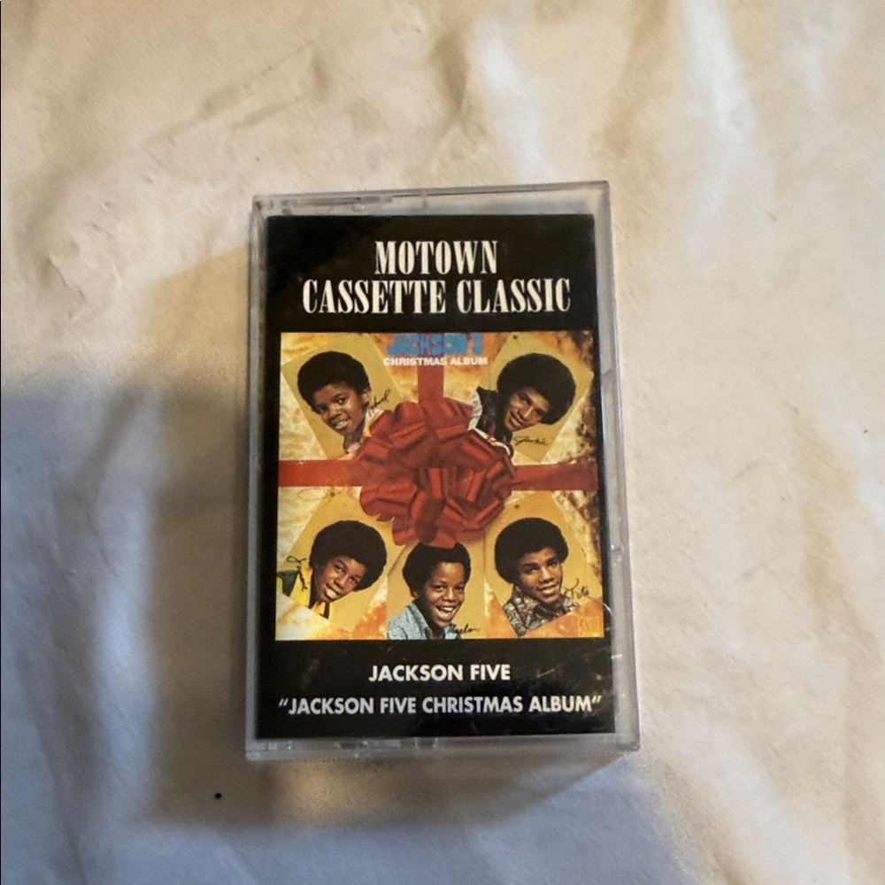 Motown Cassette Classic - Jackson Five Christmas Album (Black)
